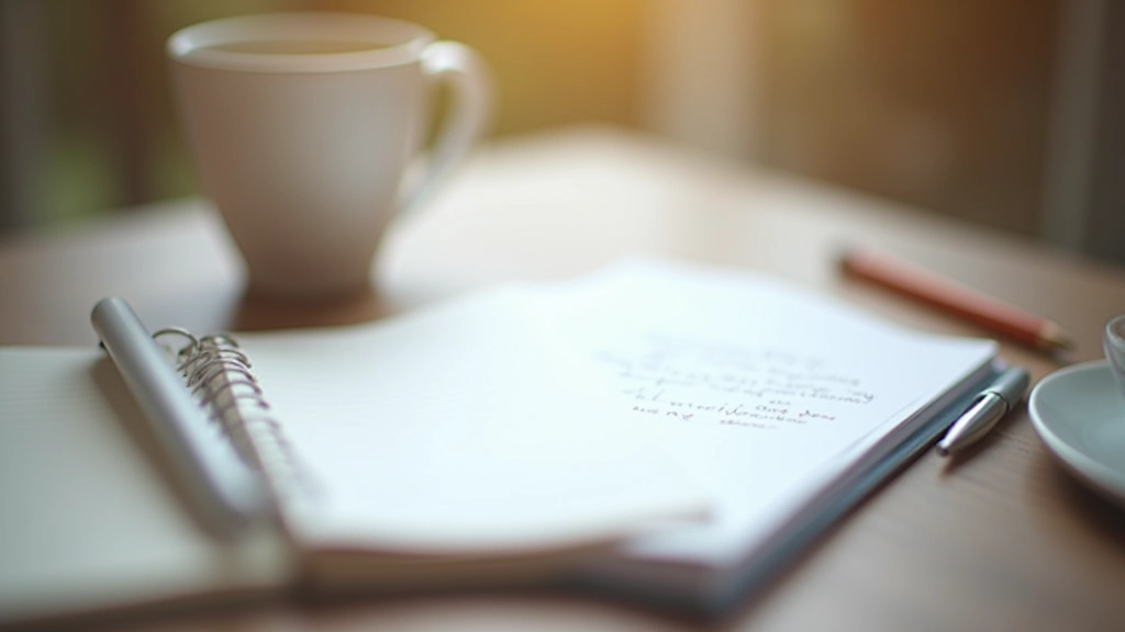 Notitieblok met aantekeningen over communicatiestrategieën en conflictoplossing op een bureau