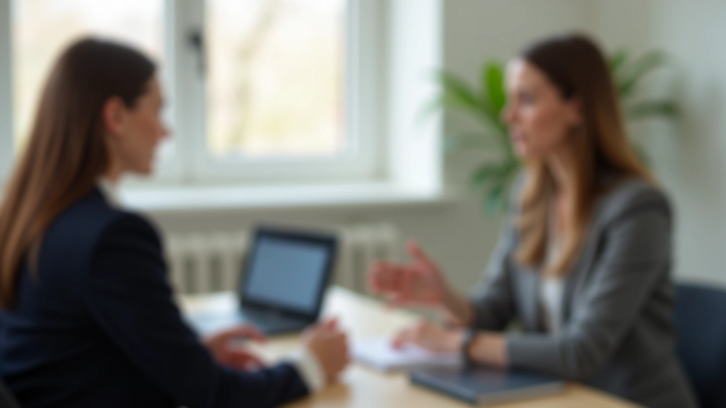 Mediator faciliteert gesprek tussen twee partijen